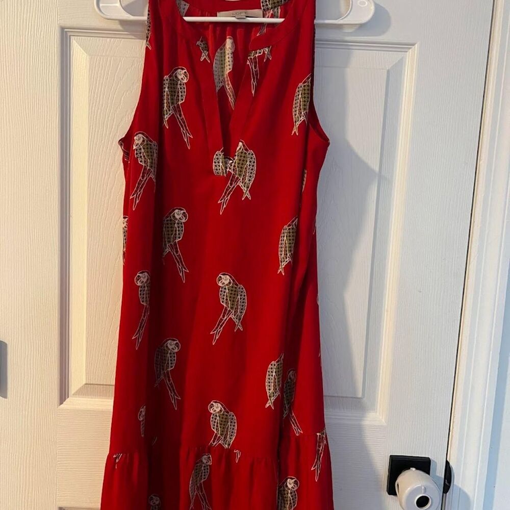 Red Parrot Loft Dress Size L